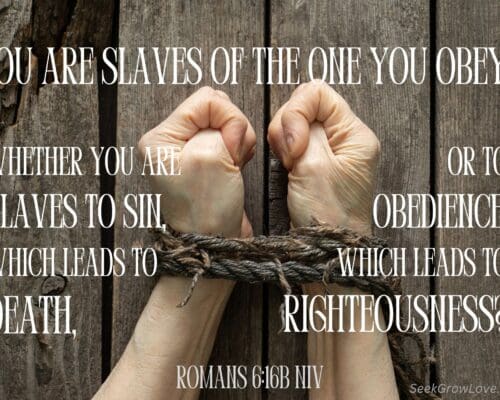Romans 6:15-16 Whose Slave are You?