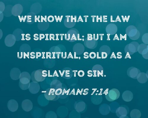 Romans 7:14-25 Part 1 Who is this Man?